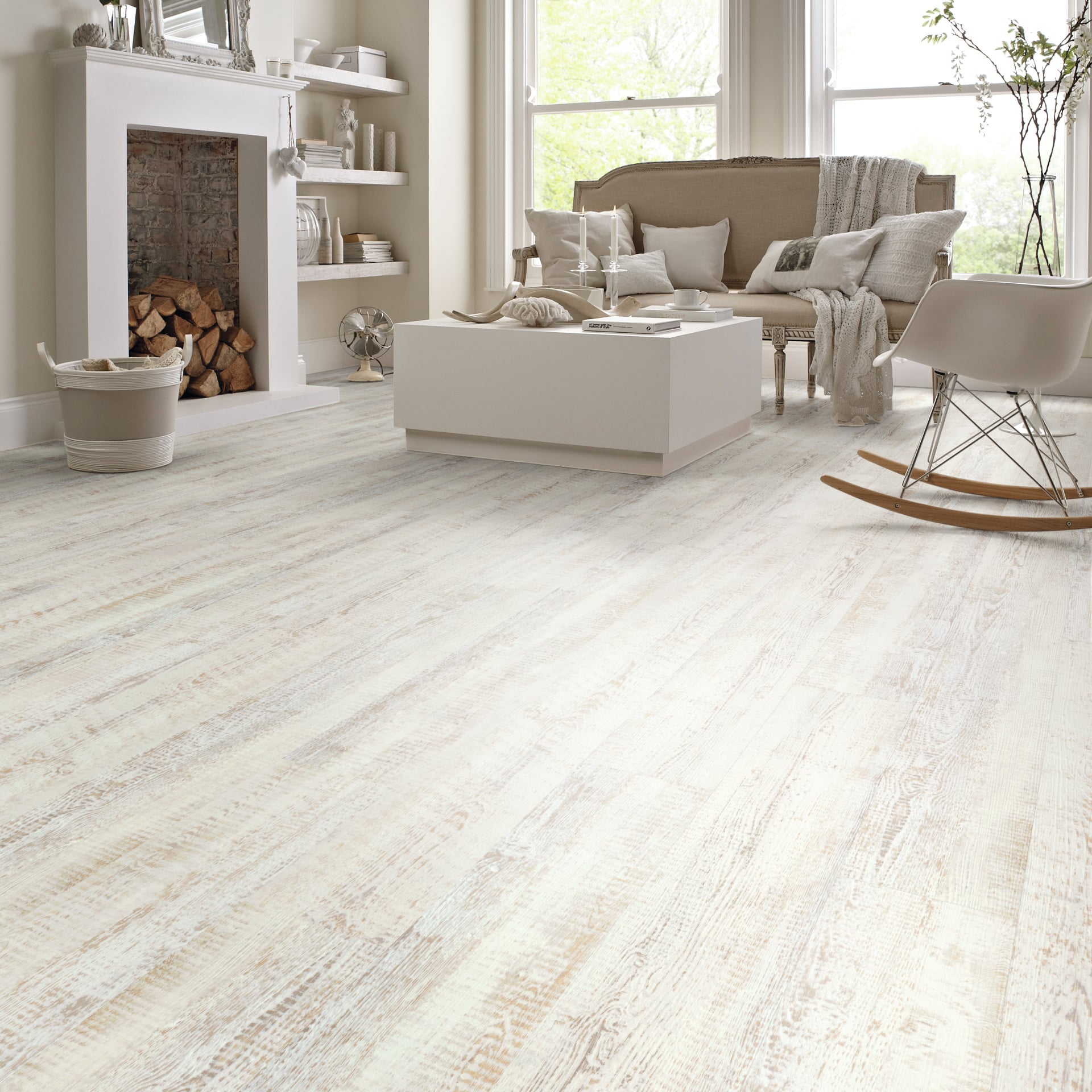 White Painted Oak